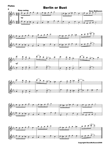 10 Swing Duets For Flute Page 2