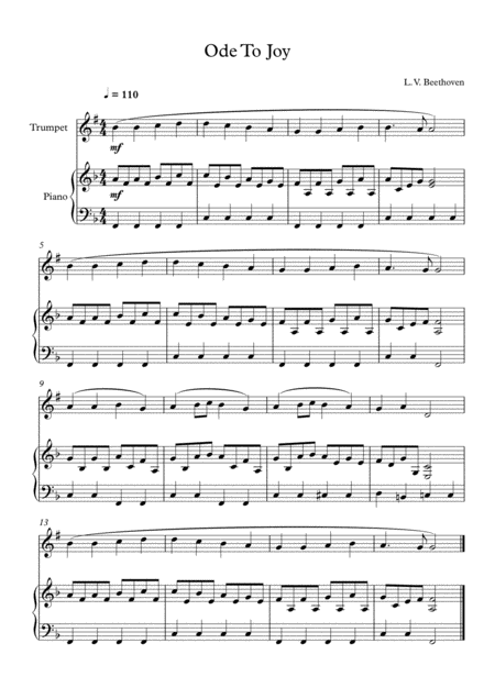 10 Wedding Songs For Trumpet Piano Page 2