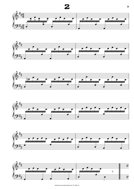 12 Preludes For Marimba Page 2