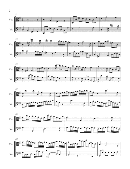 15 Canons For Viola And Cello Page 2