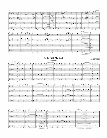 15 Hymns Spirituals For Trombone Quartet Bass Clef Edition Page 2