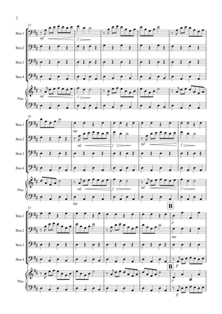 1812 Overture For Bassoon Quartet Page 2