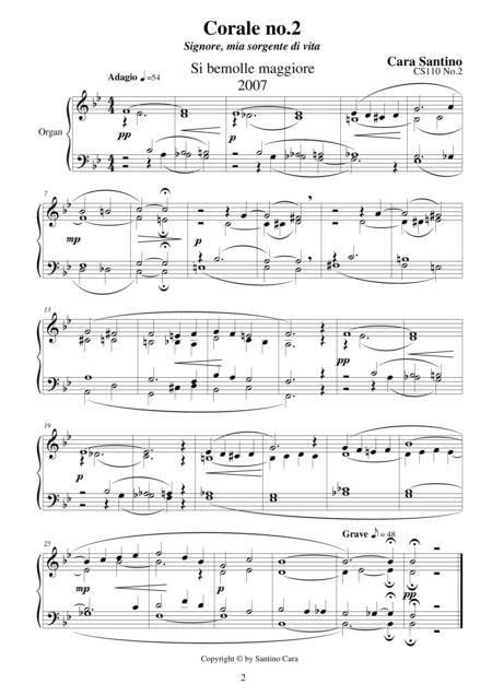2 Chorales For Organ Cs110 Page 2