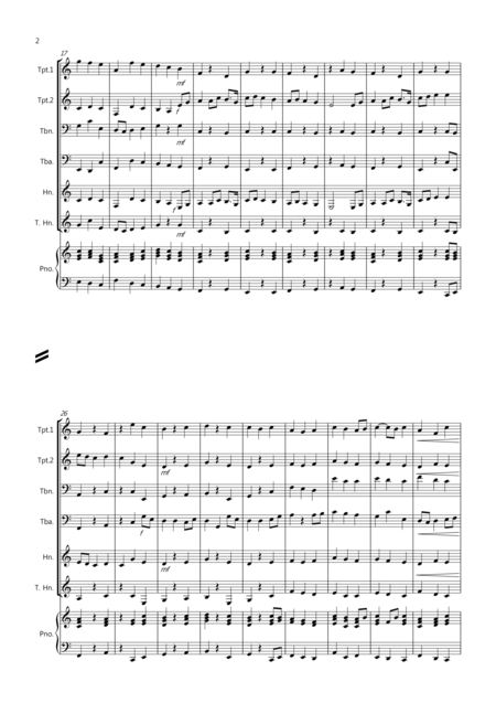 2 Classical Favourites For Brass Quartet Volume Two Page 2