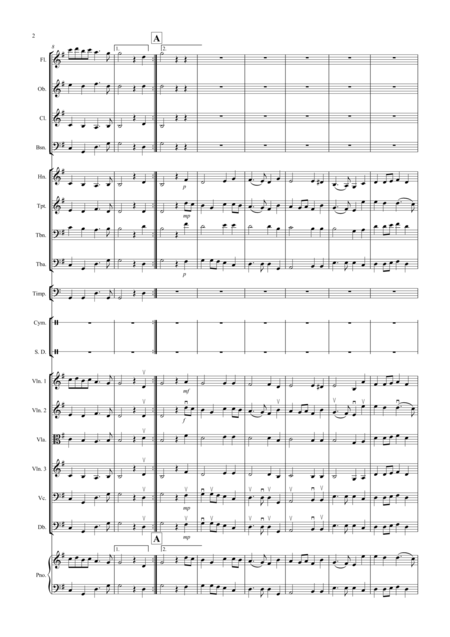 2 Classical Favourites For School Orchestra Volume Three Page 2