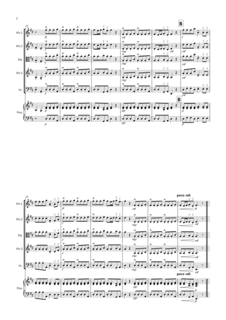 2 Classical Favourites For String Quartet Volume One Page 2
