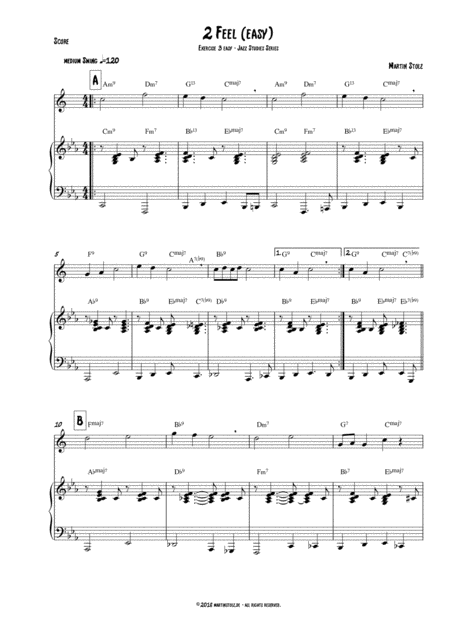 2 Feel Easy Version Arranged For Alto Saxophone And Piano Page 2