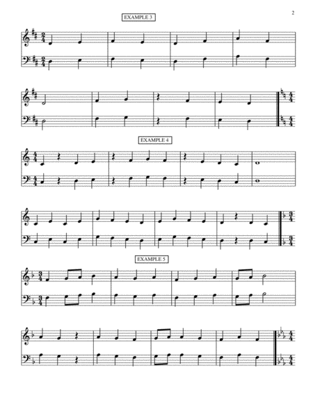 20 Sight Reading Examples Intermediate Middle School High School Page 2