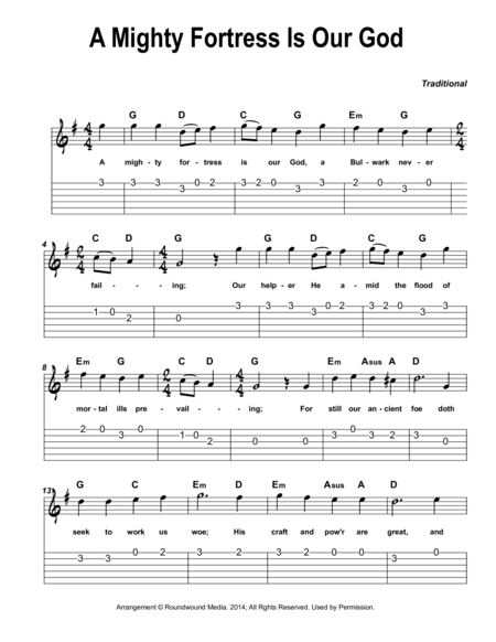 24 Classic Hymns For Beginner Guitar W Tab Page 2