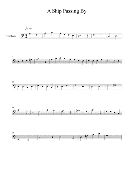 24 Easy Pieces For Trombone Page 2