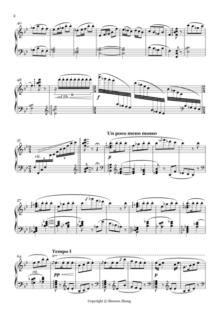 24 Etudes No 21 In B Flat Major Story Telling Tune Page 2