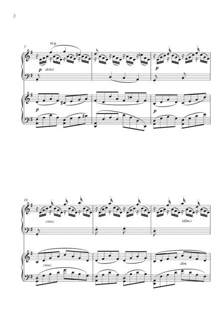 24 L Hirondelle The Swallow 25 Easy And Progressive Studies Opus 100 For 2 Pianos Friedrich Burgmller Page 2