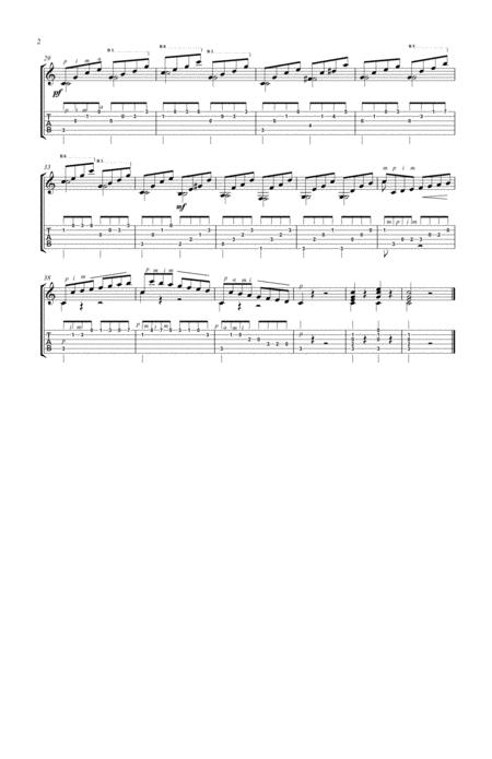 25 Studies For The Guitar Matteo Carcassi Opus 60 Page 2