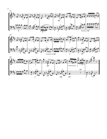 3 Arias From Carmen For Violin Cello Duet Page 2