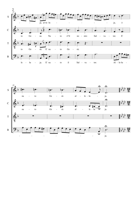 3 Hallelujah Pastoral For Satb Choir A Cappella Page 2