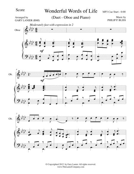 3 Hymns Of Encouragement For Oboe And Piano With Score Parts Page 2