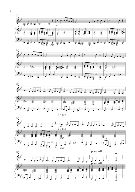 3 Jazzy Christmas Pieces For Tenor Saxophone And Piano Page 2