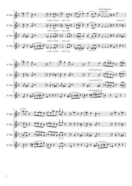 4 Horn Funk Alto Saxophones Page 2