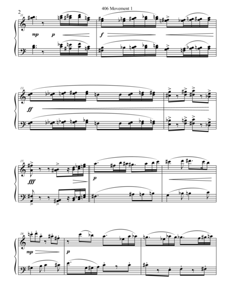 406 For Piano Page 2