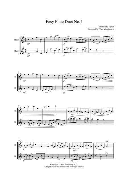 5 Easy Flute Duets Page 2