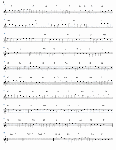 51 First Studies For Guitar Book 1 Page 2