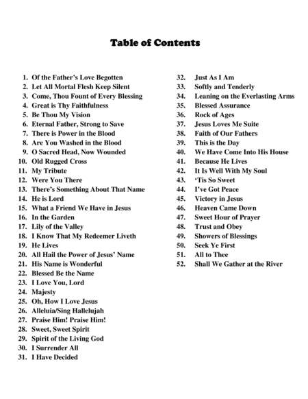 52 Selected Hymns For The Solo Performer Horn Page 2