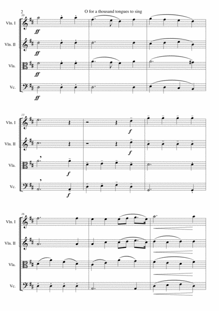 7 Songs Of Glory For String Quartet Page 2