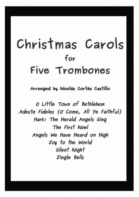 8 Christmas Carols For Trombone Quintet Page 2