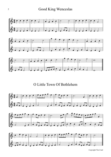 8 Christmas Duets For Flute Page 2