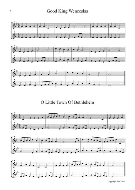 8 Christmas Duets For Trumpet And F Horn Page 2