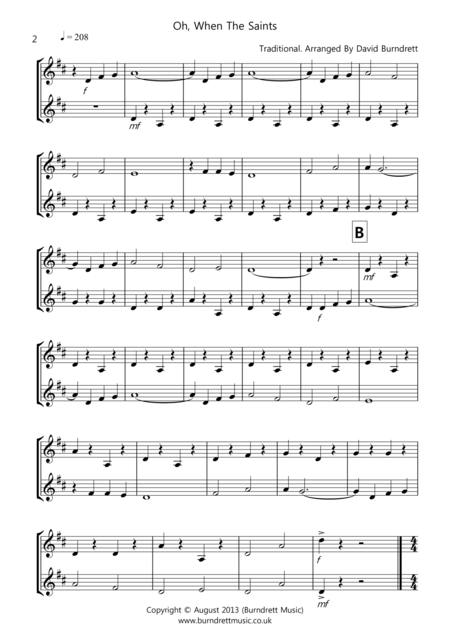8 Easy Duets For Clarinet Page 2