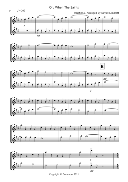 8 Easy Duets For Tenor Saxophone Page 2