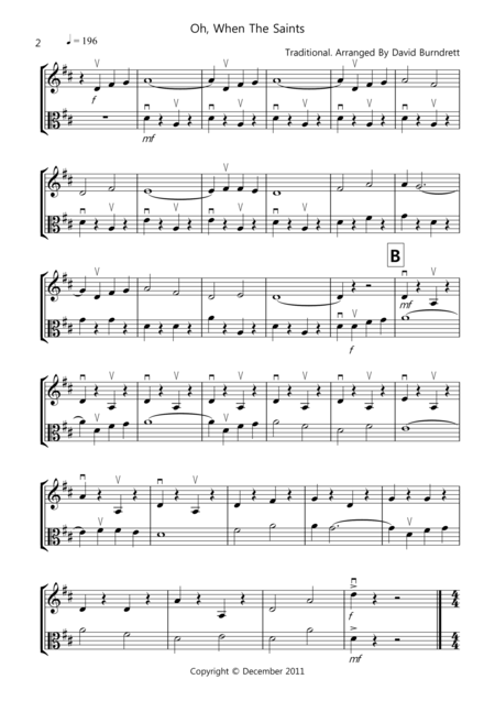 8 Easy Duets For Violin And Viola Page 2