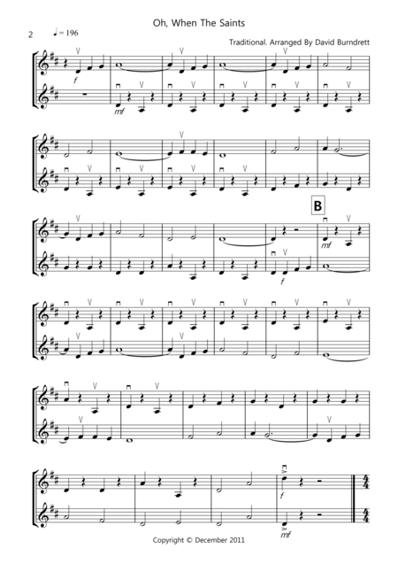 8 Easy Duets For Violin Page 2