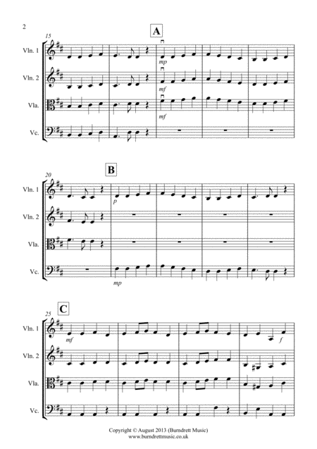 8 Easy Trios For Strings Page 2