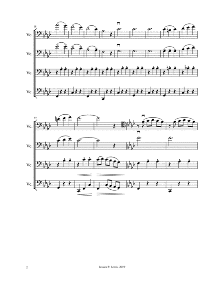 A Cellists Waltz Page 2