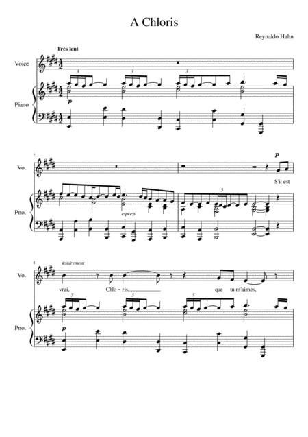 A Chloris E Major Page 2