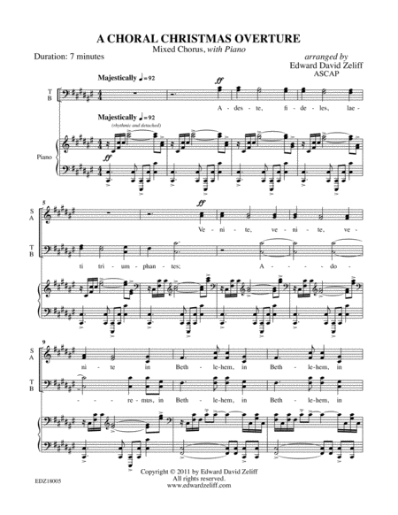 A Choral Christmas Overture Page 2