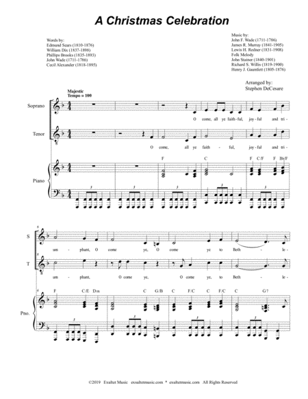 A Christmas Celebration Duet For Soprano And Tenor Solo Page 2