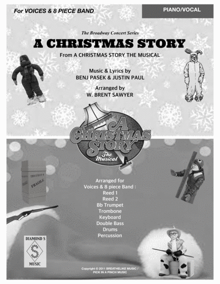 A Christmas Story From A Christmas Story The Musical Voice 8 Piece Band Piano Vocal Part Only Page 2