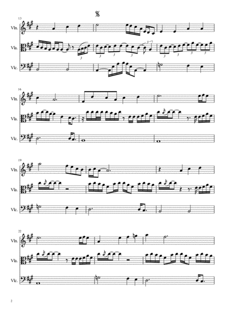 A Couple Of Forevers Violin Viola Cello Trio Page 2