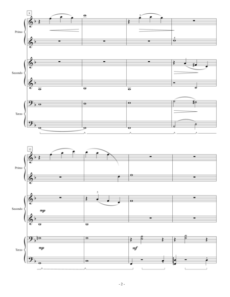 A Day In Maumelle Piano Trio 1 Piano 6 Hands Page 2