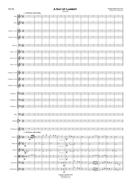 A Day Of Lament Days Of Change Mov 2 Orchestra Page 2
