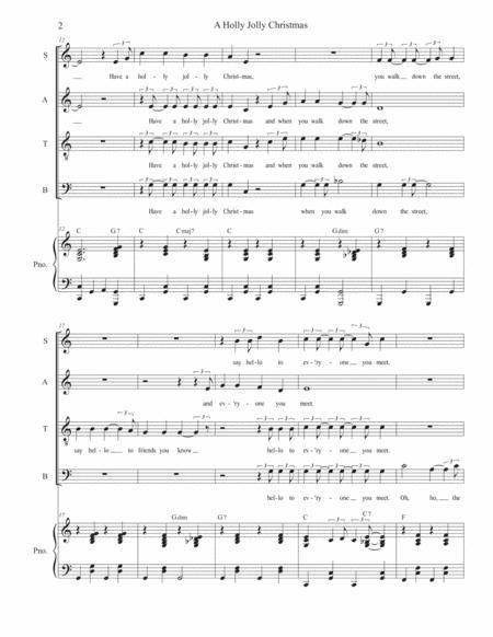 A Holly Jolly Christmas Satb Page 2