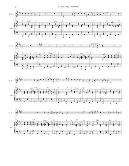 A Holly Jolly Christmas Soprano Saxophone And Piano Page 2