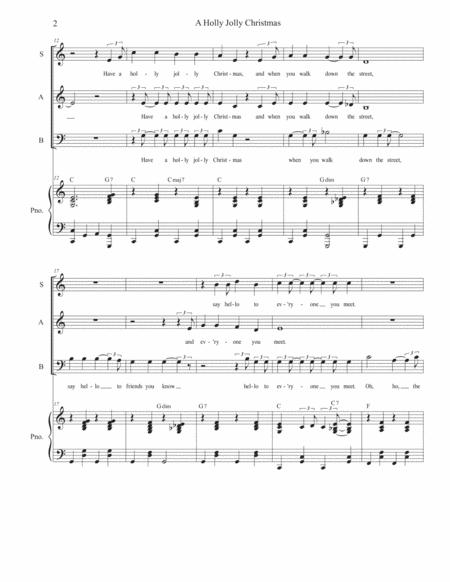 A Holly Jolly Christmas Vocal Trio Sab Page 2