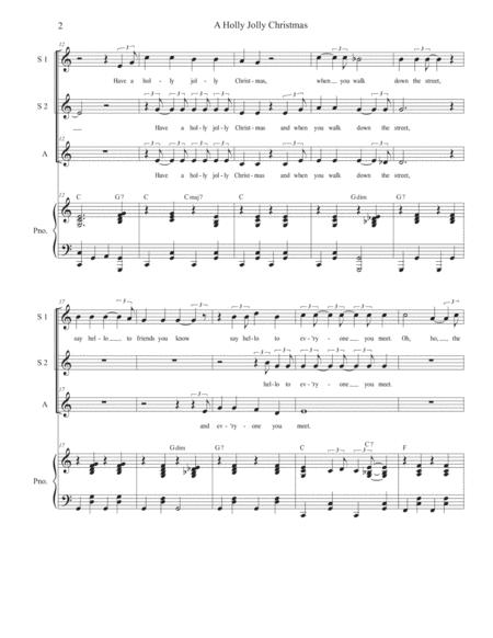 A Holly Jolly Christmas Vocal Trio Ssa Page 2