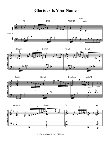 A Little Piece Of Heaven For Flute Choir Page 2