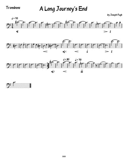 A Long Journey End Brass Quintet Page 2