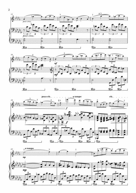 A Lyadov Prelude In D Flat Op 57 1 Page 2